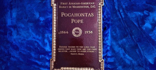 Pocahontas Pope: The First Black Baha’i in Washington, D.C.