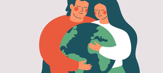 El mundo de la humanidad tiene dos alas: La mujer y el hombre