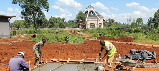Work Progresses on Houses of Worship in the DRC and Kenya
